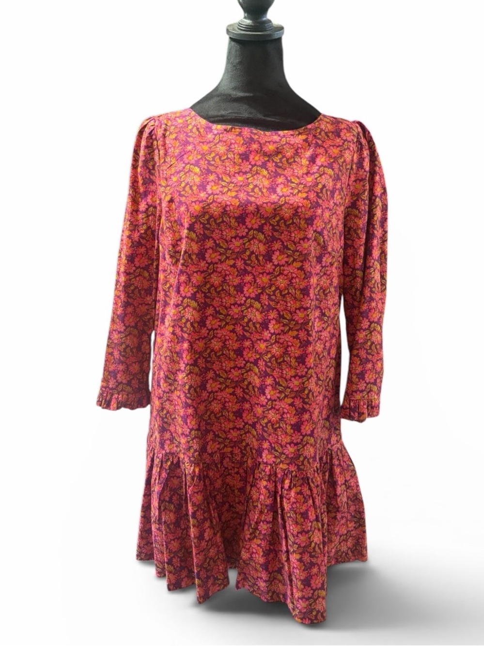Free people The Avenue Mini Dress Floral Printed Ruffle
Cutout Scoop Neck New - Picture 2 of 9